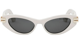 CDior B1U White Cat Eye Sunglasses