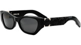 Lady 95.22 B1I Black Butterfly Sunglasses