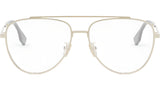 Fendi Travel Yellow Pilot Eyeglasses