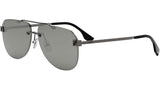 Fendi Sky Silver Pilot Sunglasses