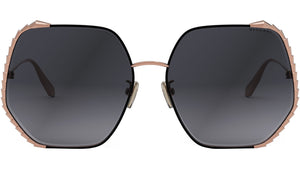 Serpenti Rose Geometric Sunglasses