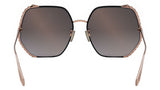 Serpenti Rose Geometric Sunglasses