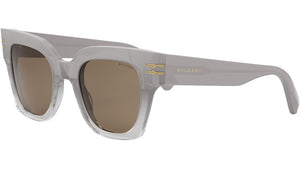 B.zero1 Grey Geometric Sunglasses