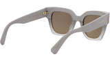 B.zero1 Grey Geometric Sunglasses