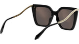 Serpenti Black Butterfly Sunglasses