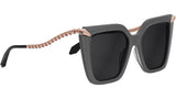 Serpenti Silver Butterfly Sunglasses