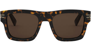 B.zero1 Havana Geometric Sunglasses