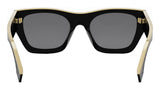 Fendi Roma Black Square Sunglasses