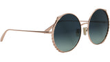 Serpenti Rose Round Sunglasses