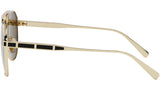 Octo Yellow Pilot Sunglasses