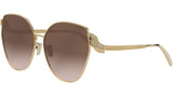 Serpenti Yellow Butterfly Sunglasses