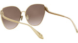 Serpenti Yellow Butterfly Sunglasses