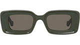 Anagram Green Geometric Sunglasses