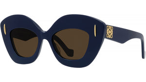 Anagram Blue Cat Eye Sunglasses