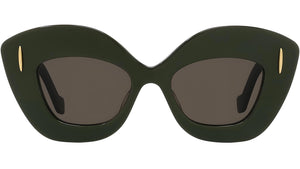 Anagram Green Cat Eye Sunglasses