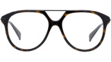 Boke Flower Havana Geometric Eyeglasses