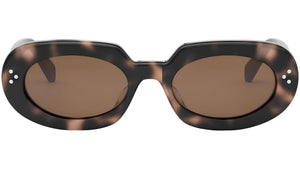 CELINE 3 Dots Classic havana Geometric Sunglasses