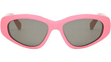 CELINE Monochroms Strawberry Cream Geometric Sunglasses