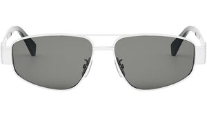 Metal Triomphe Palladium Pilot Sunglasses