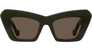 Anagram Green Cat Eye Sunglasses