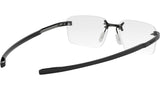 Flex Black Rectangular Eyeglasses