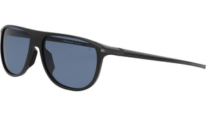 Vingt sept Black Rectangular Sunglasses