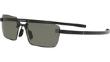 Flex Black Rectangular Sunglasses