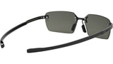 Flex Black Rectangular Sunglasses