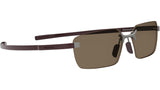 Flex Silver Rectangular Sunglasses