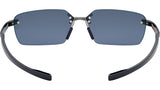 Flex Silver Rectangular Sunglasses