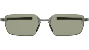 Flex Silver Rectangular Sunglasses