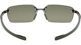 Flex Silver Rectangular Sunglasses