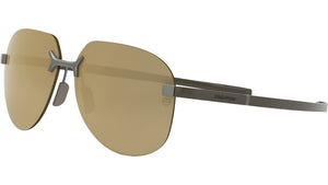 Flex Silver Pilot Sunglasses