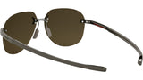 Flex Silver Pilot Sunglasses