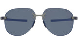 Flex Silver Pilot Sunglasses