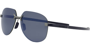 Flex Silver Pilot Sunglasses