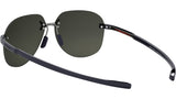 Flex Silver Pilot Sunglasses