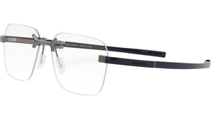 Flex Silver Geometric Eyeglasses