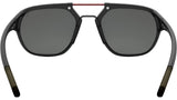 Line Black Pilot Sunglasses