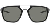 Line Black Square Sunglasses