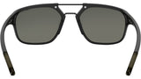 Line Black Square Sunglasses