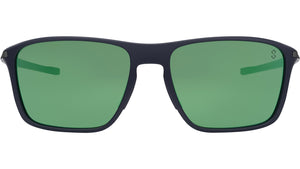 Vingt sept Blue Rectangular Sunglasses