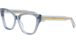 DiorSpiritO B3I Shiny Blue Butterfly Eyeglasses