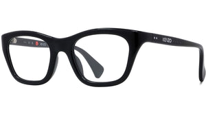 Boke Flower Black Geometric Eyeglasses