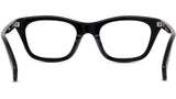 Boke Flower Black Geometric Eyeglasses