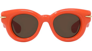 Inflated Orange Pantos Sunglasses