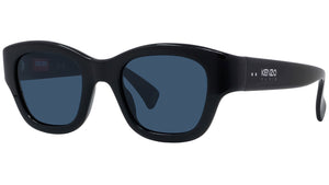 Boke Flower Black Geometric Sunglasses