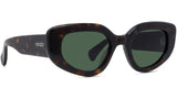 1970 Havana Cat Eye Sunglasses