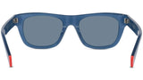 AKA Blue Geometric Sunglasses