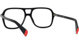 AKA Black Rectangular Eyeglasses